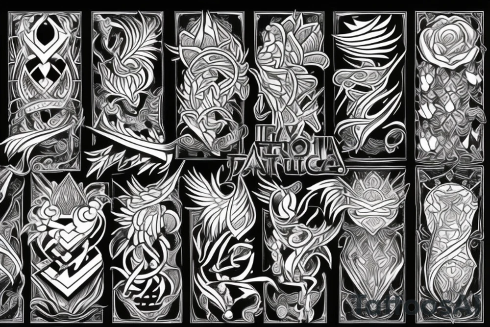 phoenix tattoo idea