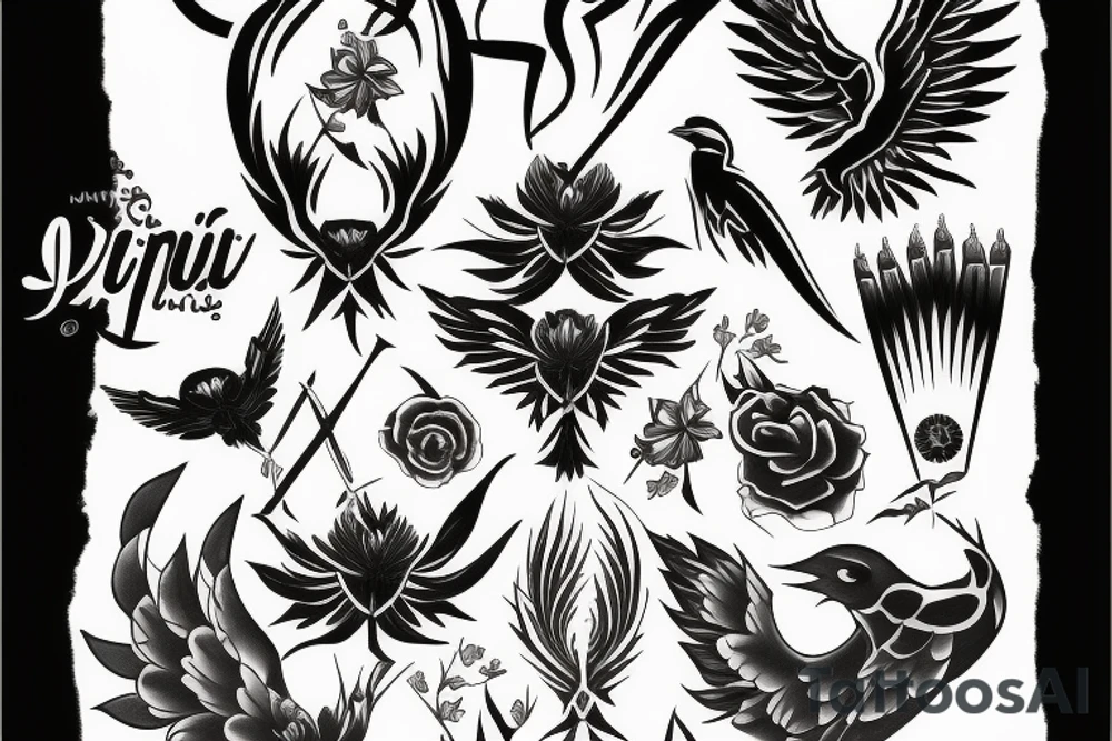 phoenix tattoo idea