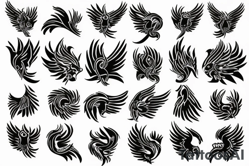 phoenix tattoo idea