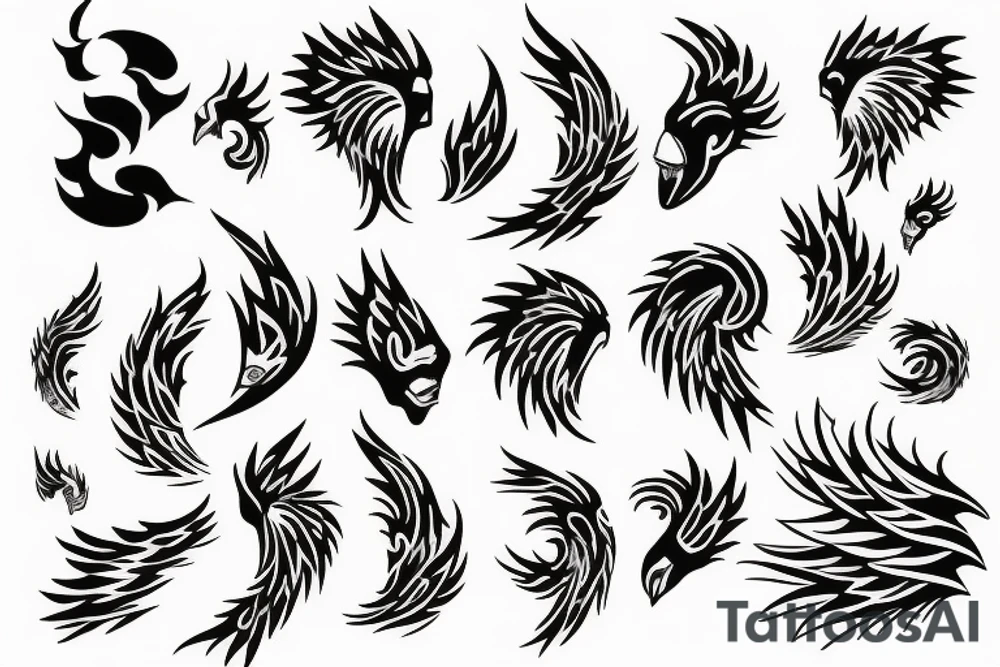 phoenix tattoo idea