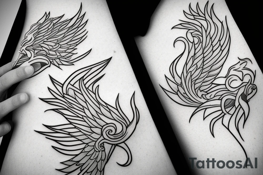 phoenix tattoo idea