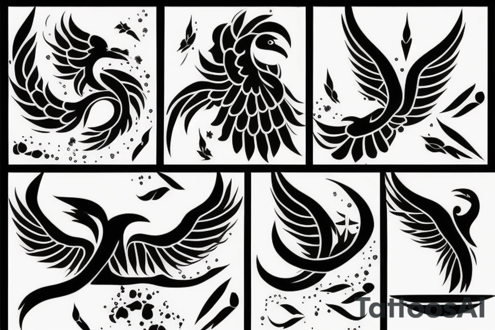 phoenix tattoo idea
