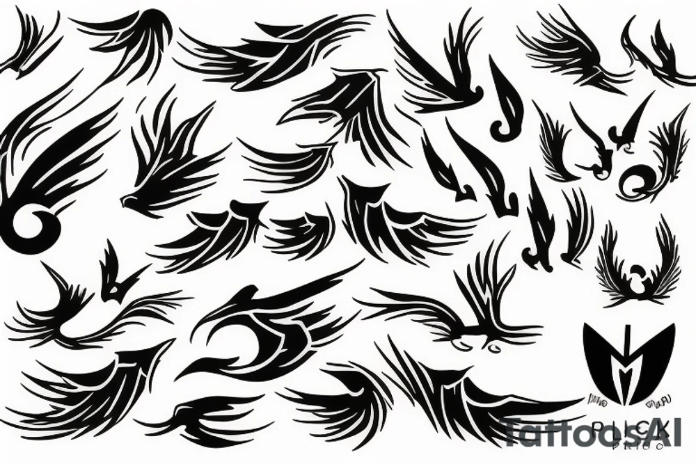 phoenix tattoo idea
