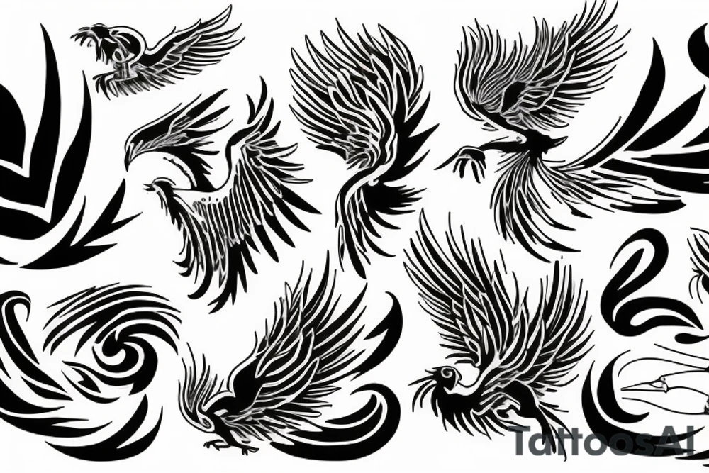 phoenix tattoo idea