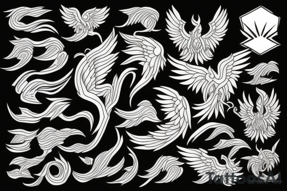 phoenix tattoo idea