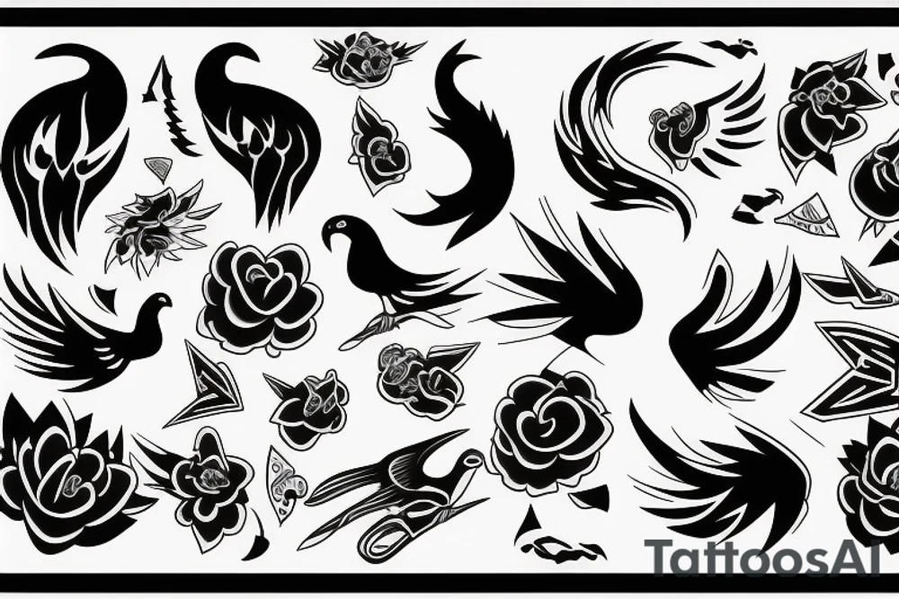 phoenix tattoo idea
