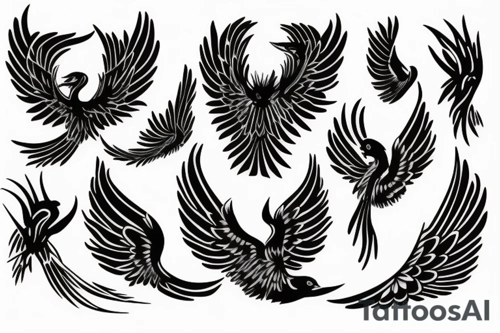 phoenix tattoo idea