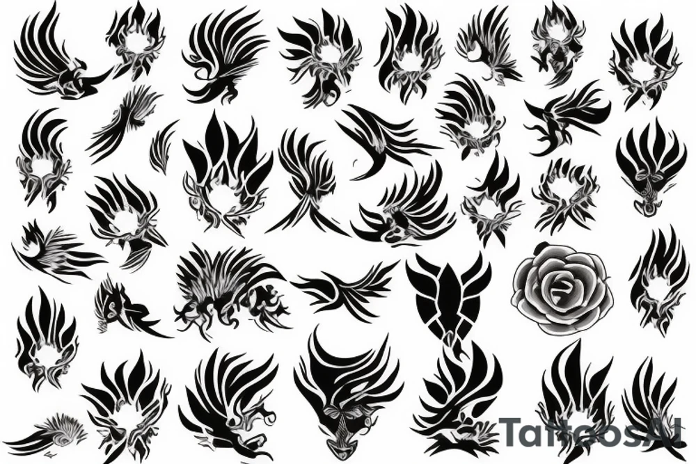 phoenix tattoo idea