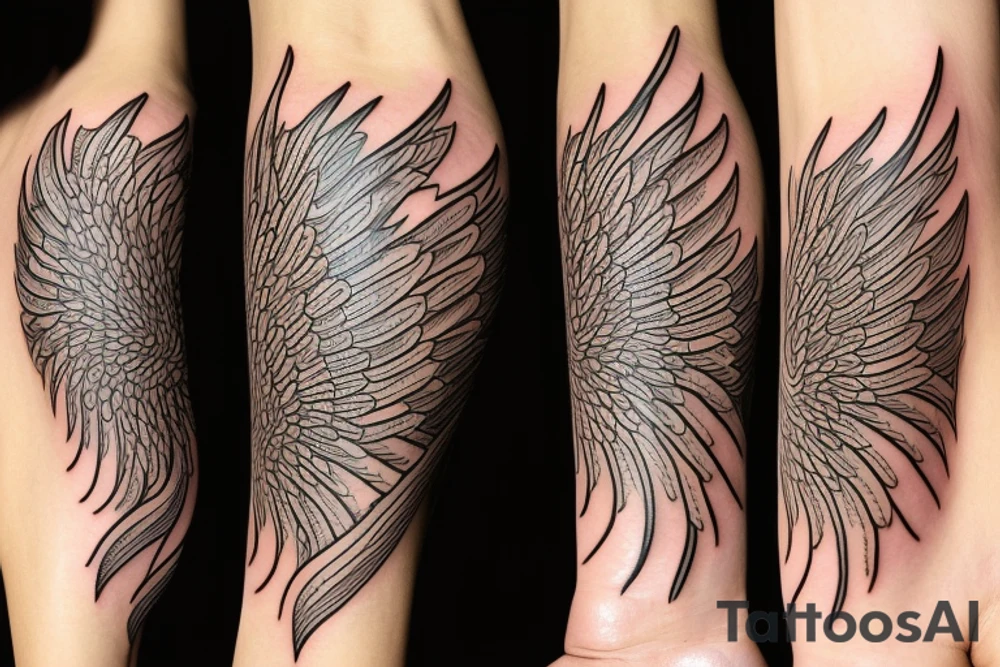 phoenix royal flying tattoo idea