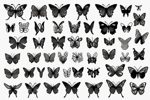 Butterfly tattoo idea