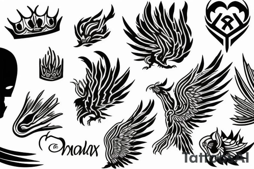 phoenix royal tattoo idea