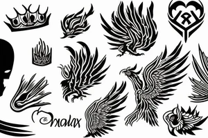 phoenix royal tattoo idea