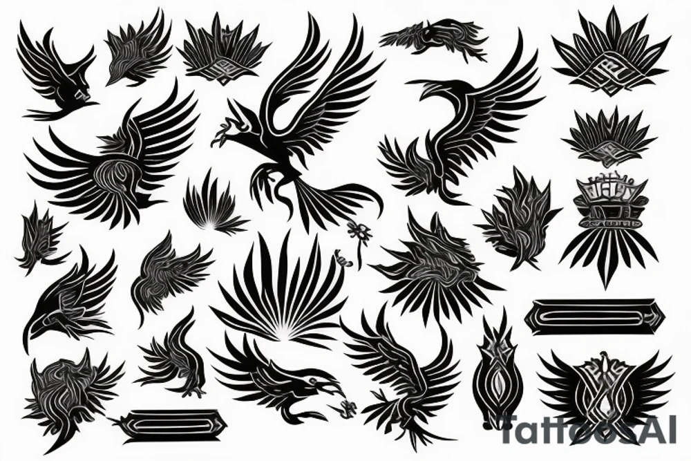 phoenix royal tattoo idea