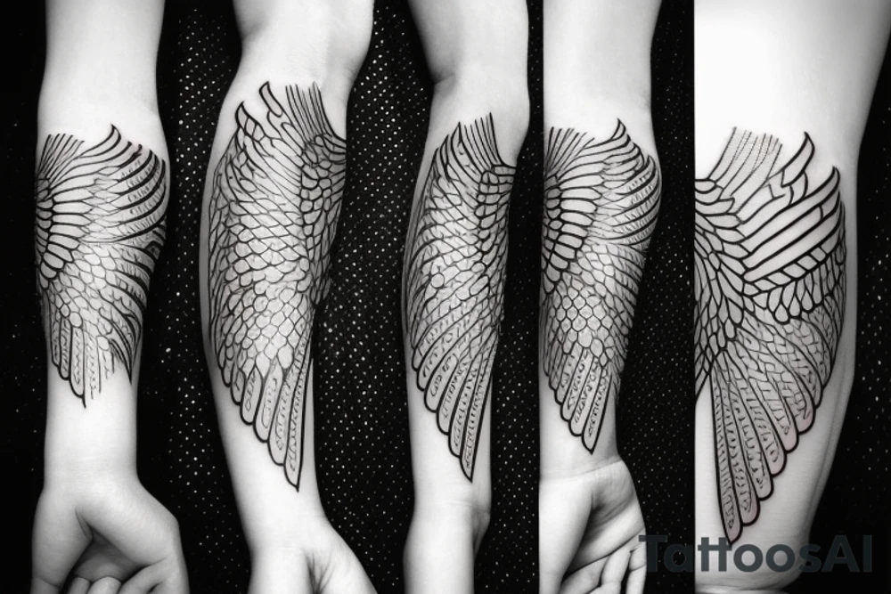 phoenix girly tattoo idea