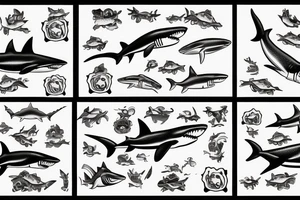 Shark tattoo idea