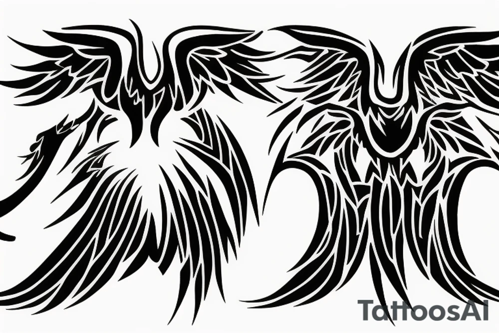 phoenix logo tattoo idea