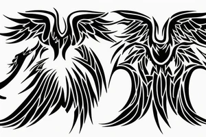 phoenix logo tattoo idea
