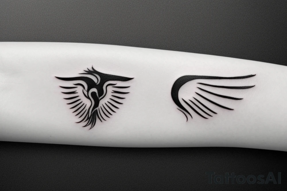 phoenix logo tattoo idea
