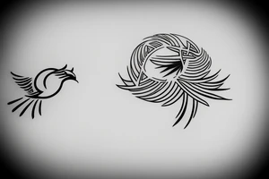 phoenix logo tattoo idea