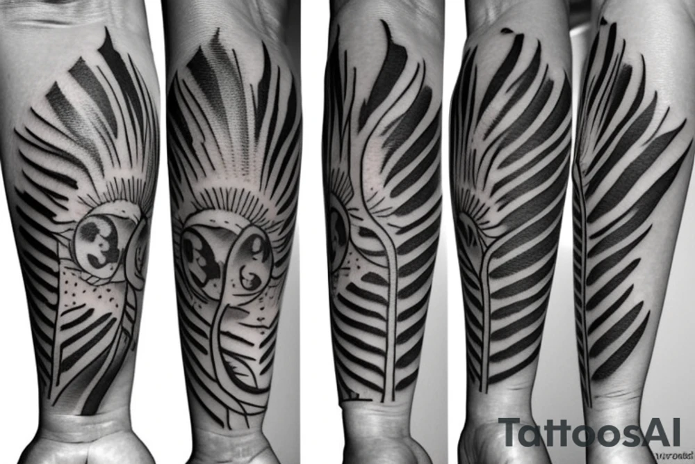 phoenix baby tattoo idea