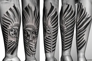 phoenix baby tattoo idea