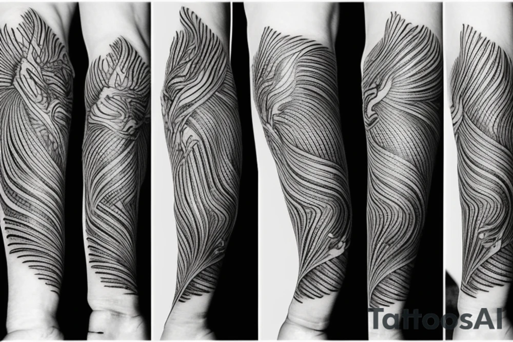 phoenix fire tattoo idea