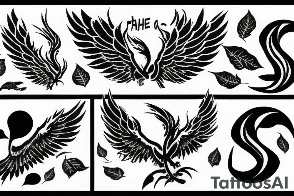 phoenix tattoo idea