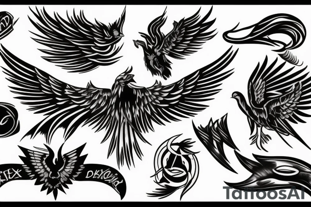phoenix tattoo idea