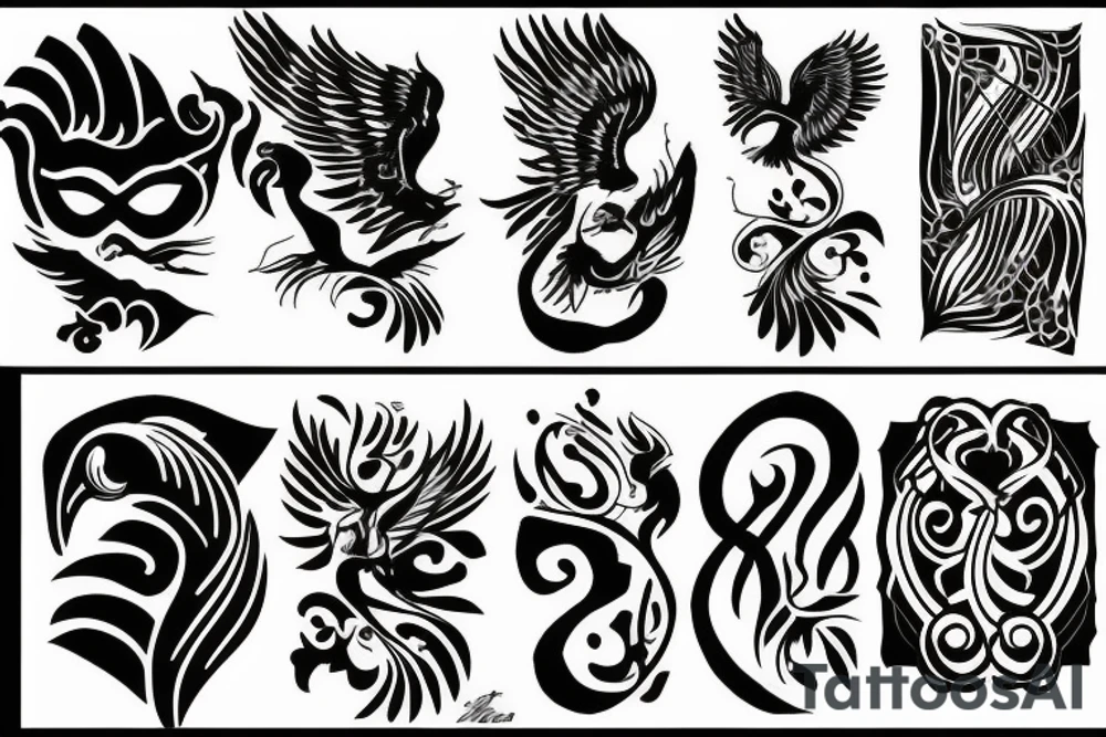 phoenix tattoo idea