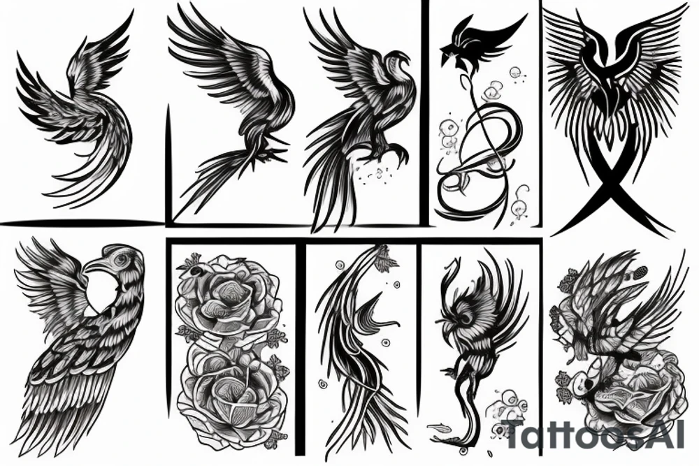 phoenix tattoo idea