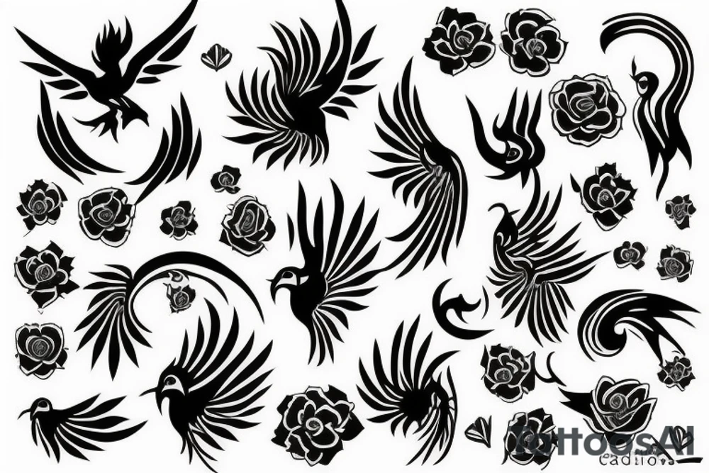 phoenix tattoo idea