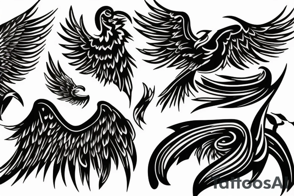 phoenix tattoo idea