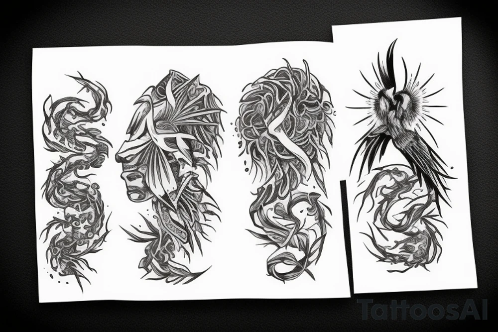 phoenix tattoo idea
