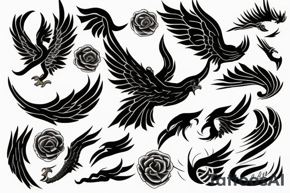phoenix tattoo idea