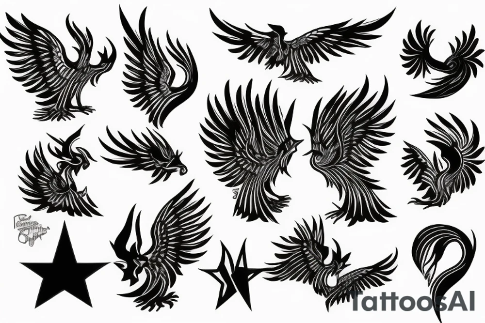 phoenix tattoo idea