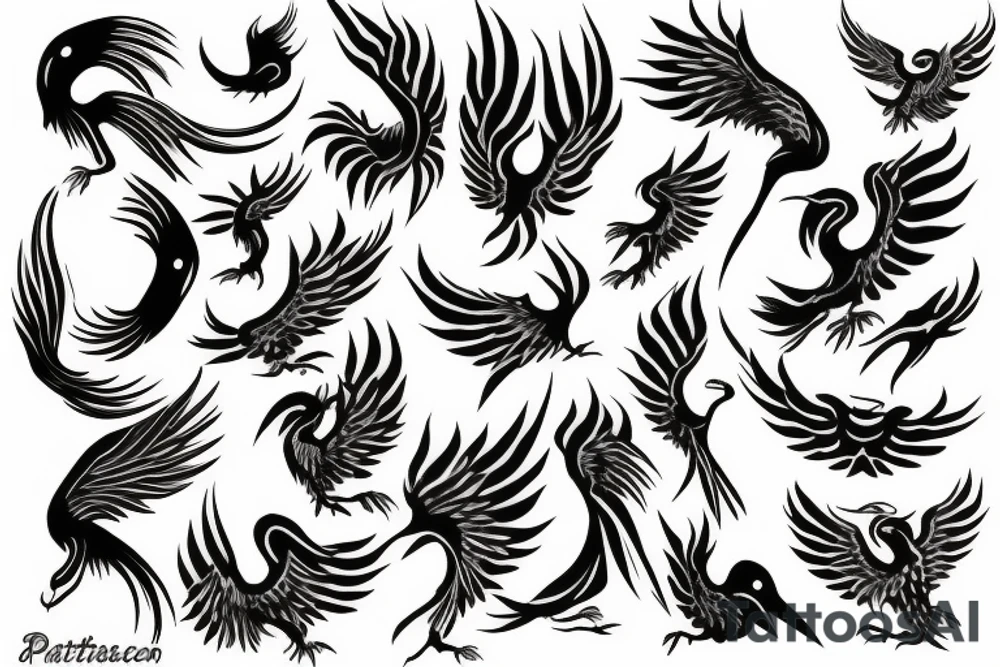 phoenix tattoo idea