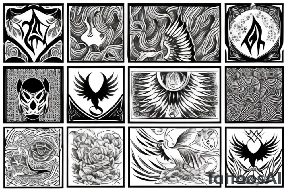 phoenix tattoo idea