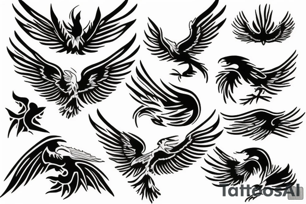 phoenix tattoo idea