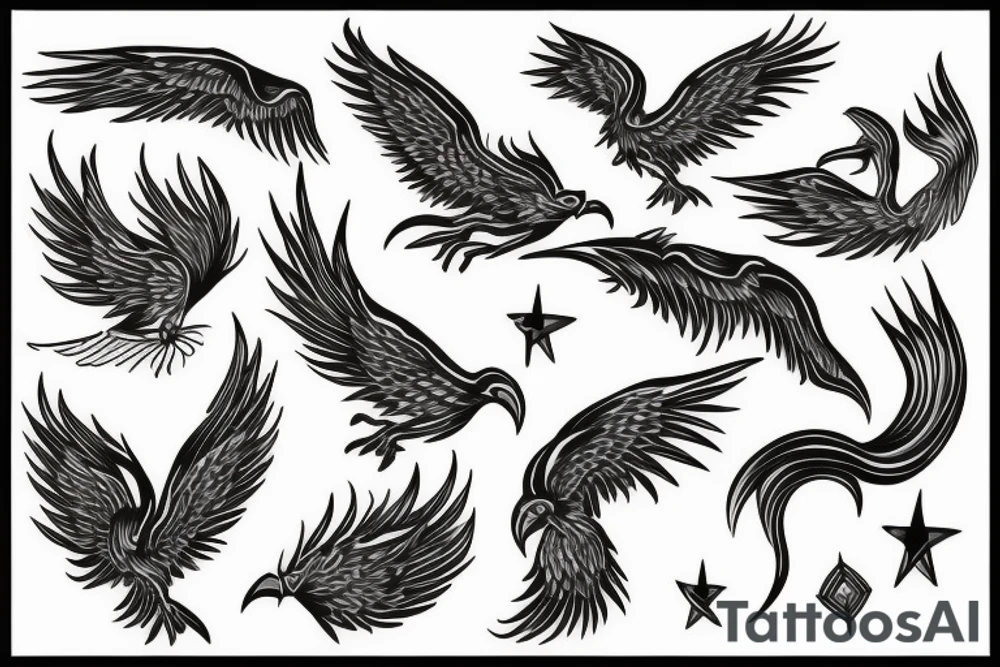 phoenix tattoo idea