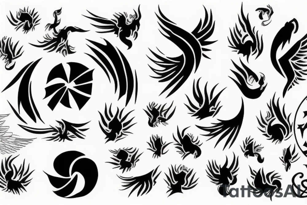 phoenix tattoo idea