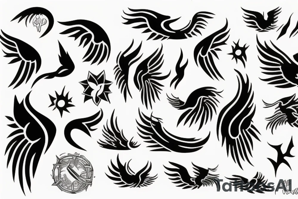 phoenix tattoo idea