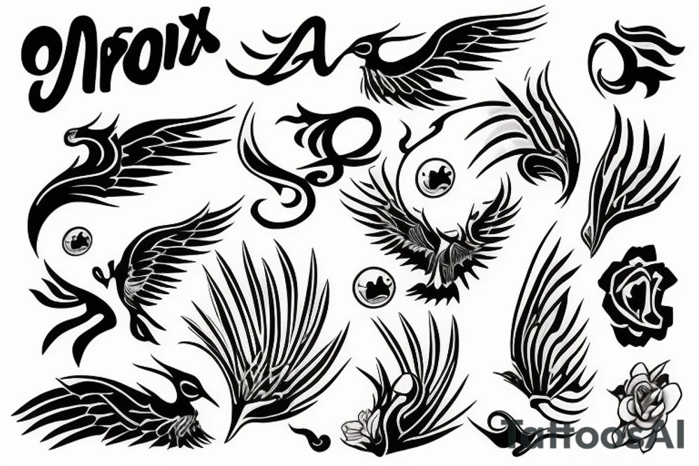 phoenix tattoo idea
