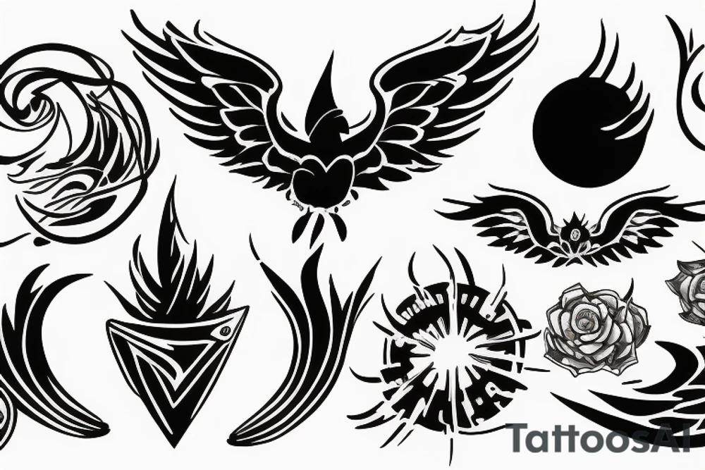 phoenix tattoo idea