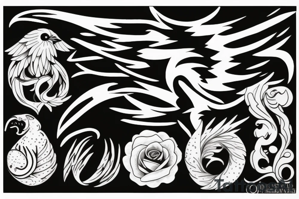 phoenix tattoo idea