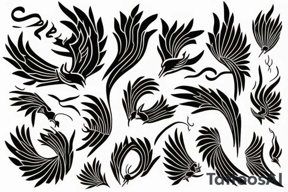 phoenix tattoo idea