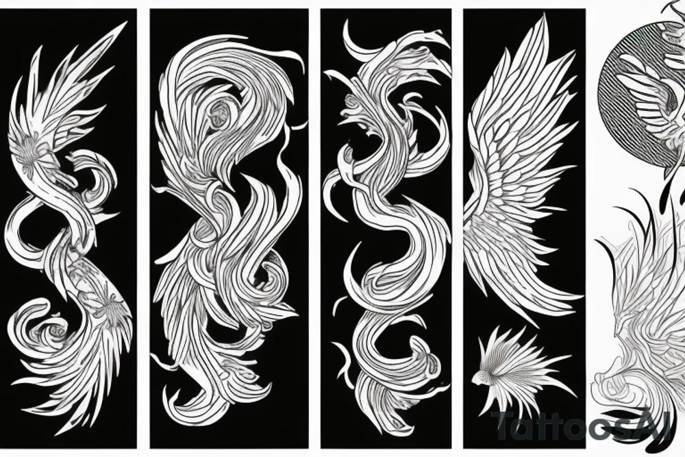 phoenix tattoo idea