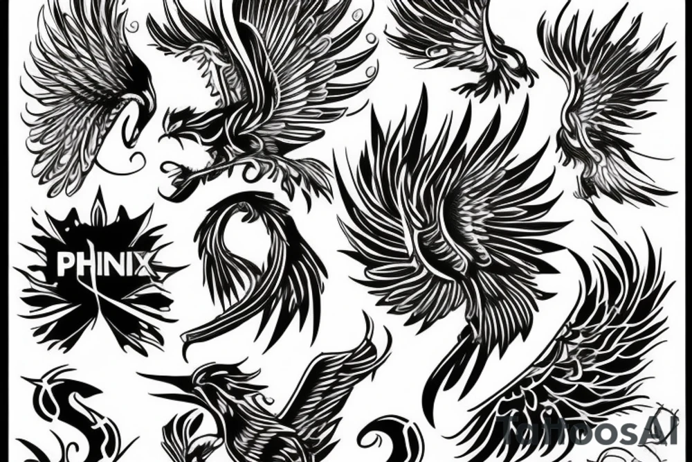 phoenix tattoo idea