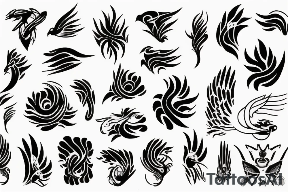 phoenix tattoo idea