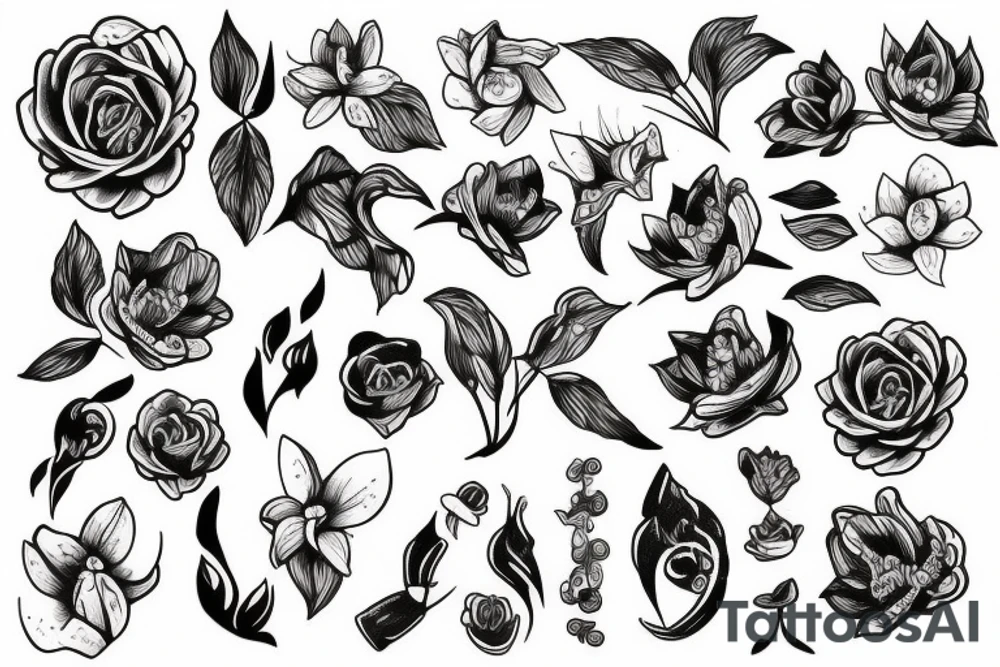 Lilie tattoo idea