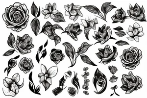 Lilie tattoo idea